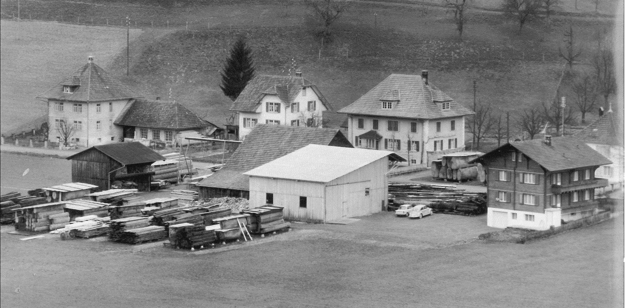 ruedersaege paletten bordbretter saegewerk Geschichte